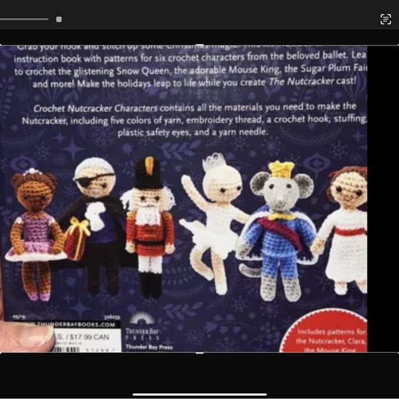 CROCHET NUTCRACKER CHARACTERS CROCHET KIT CHRISTMAS BRAND NEW SEALED - Picture 8 of 16
